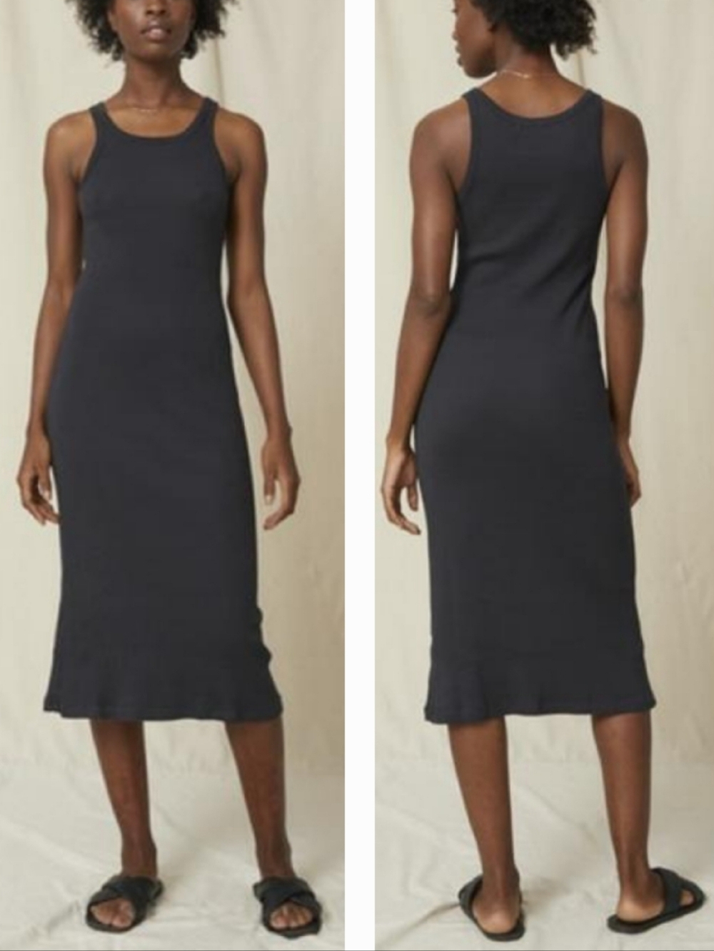 AMO Ribbed Tank Dress - Picture 8 of 8